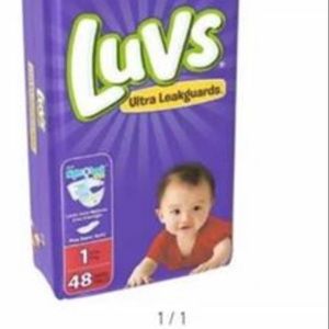 Luvs Size 1 Diapers 44 count
